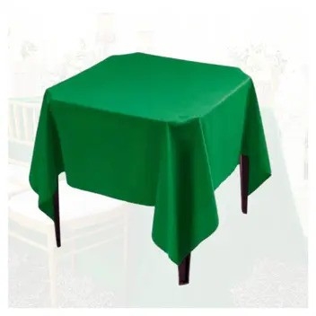 Toalha Em Oxford -  Quadrada - Verde Bandeira - Vanessalocações