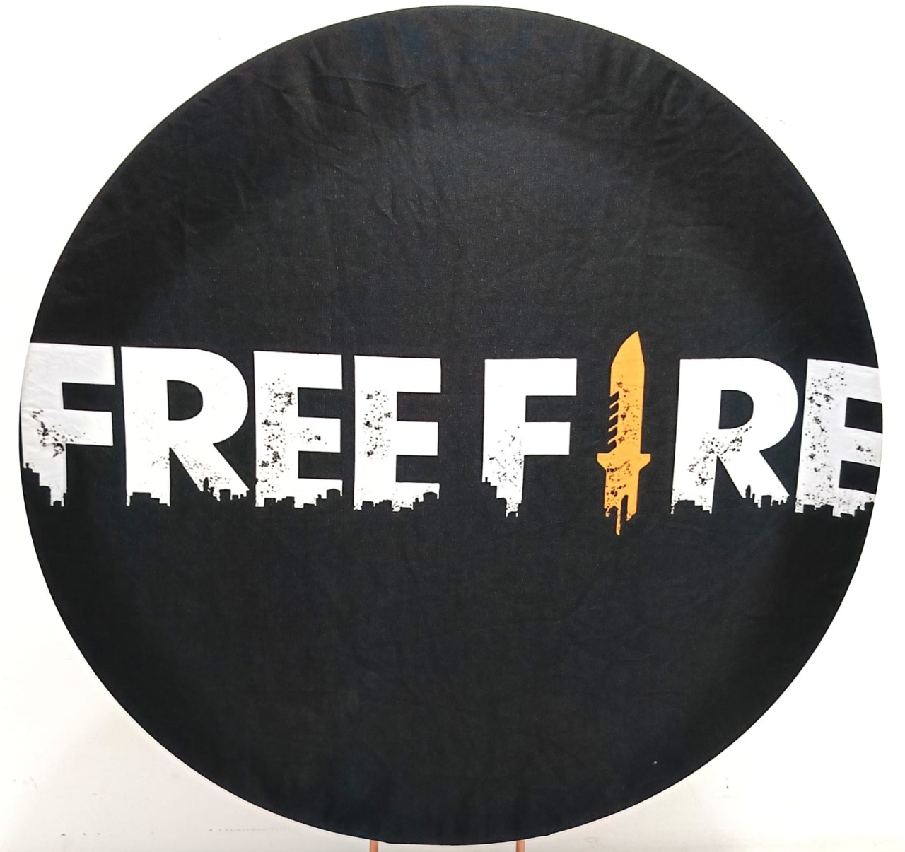 Capa  P/ Painel Circular Free Fire - 50Cm - Vanessalocações