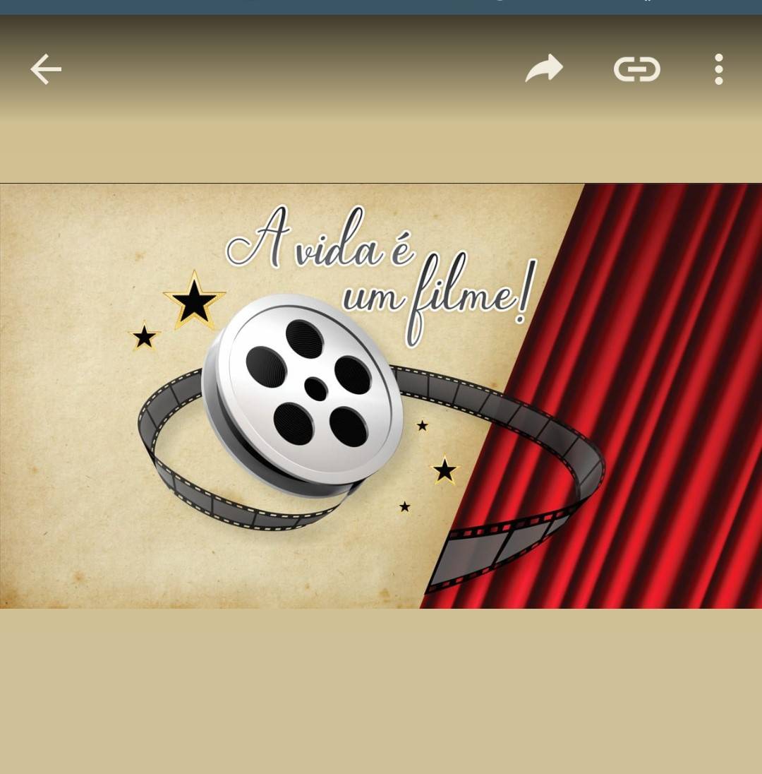 Capa P/ Painel Retangular Sublimado  - A Vida É Um Filme - Vanessalocações