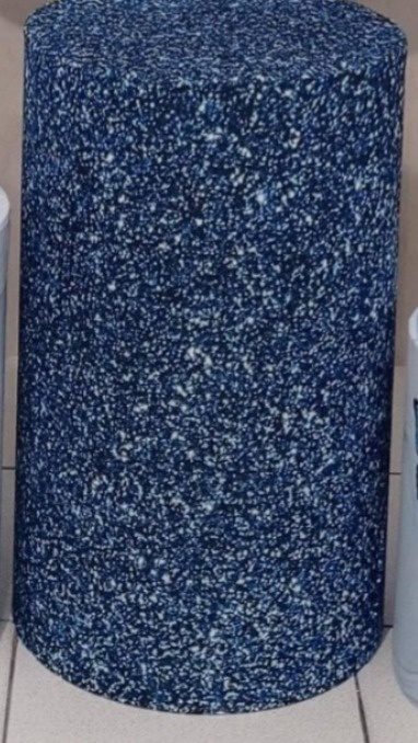 Capa  Cilindro G Gliter Azul - CamaleãoLocaçoes