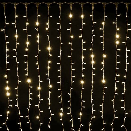 Cortina Led Fixa Quente 3X2 - Vanessalocações
