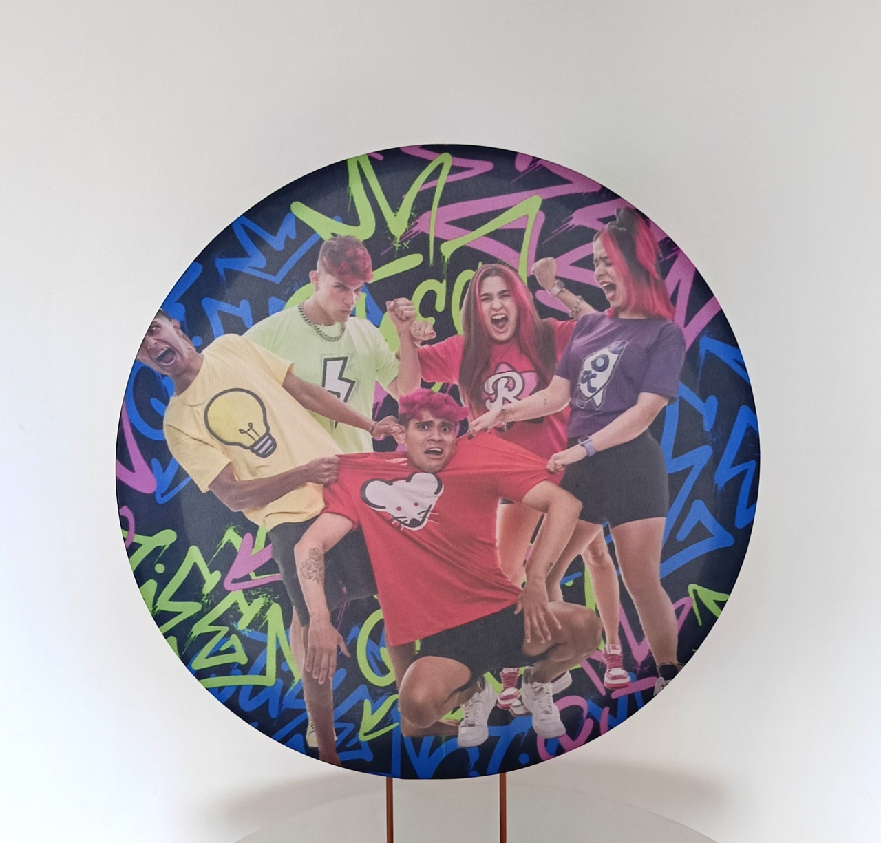 Capa  P/ Painel Circular Emili Vick - 50Cm - Vanessalocações