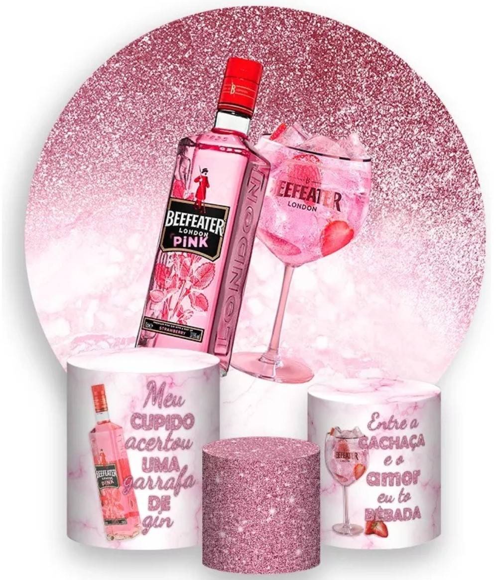 Trio Cilindro C/ Capa + Painel  Gin - P - M - G - CamaleãoLocaçoes