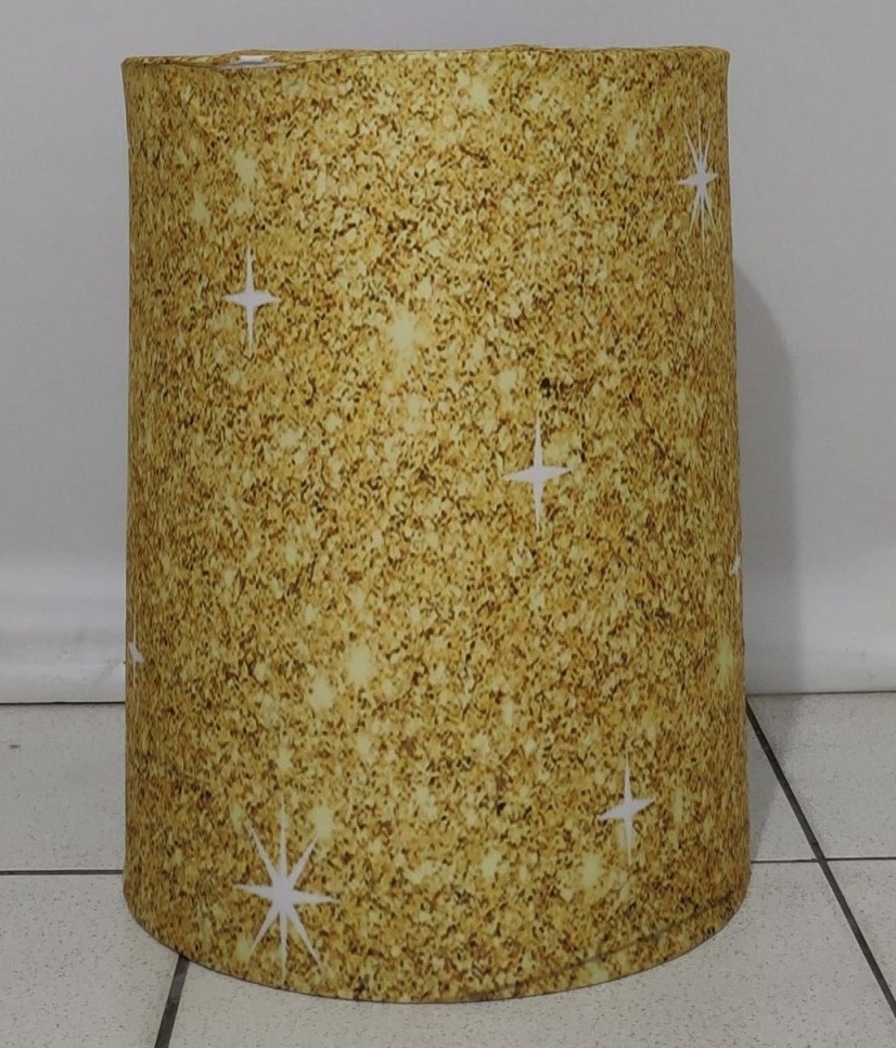 Capa  Cilindro M  Gliter Dourado - Vanessalocações