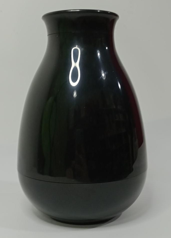 Vaso Cogumelo Preto M - Vanessalocações