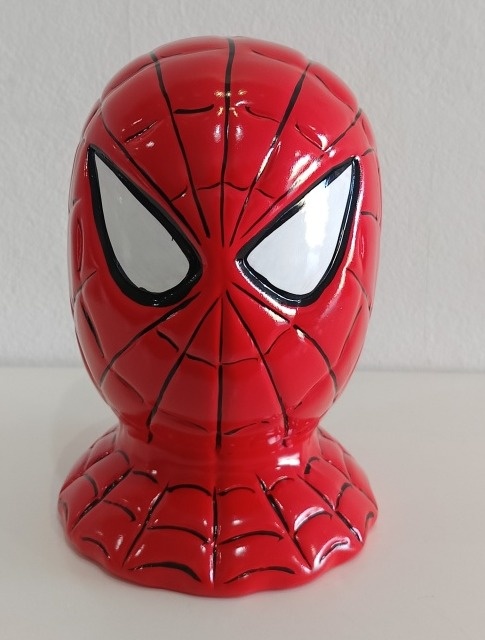 Cabeça Cerâmica Homem Aranha - Vanessalocações