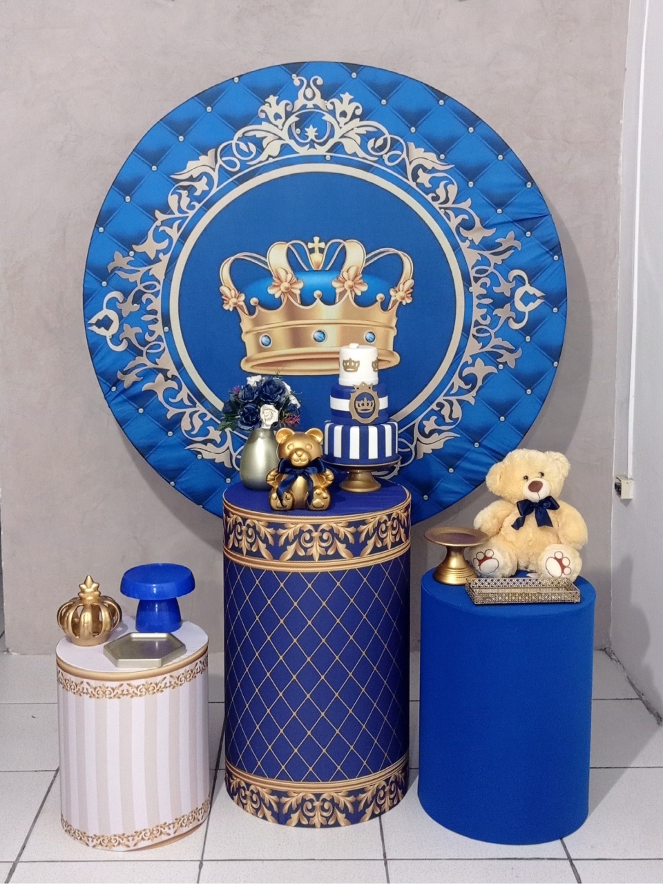 Coleção Pocket - Coroa Realeza Azul 2 - CamaleãoLocaçoes