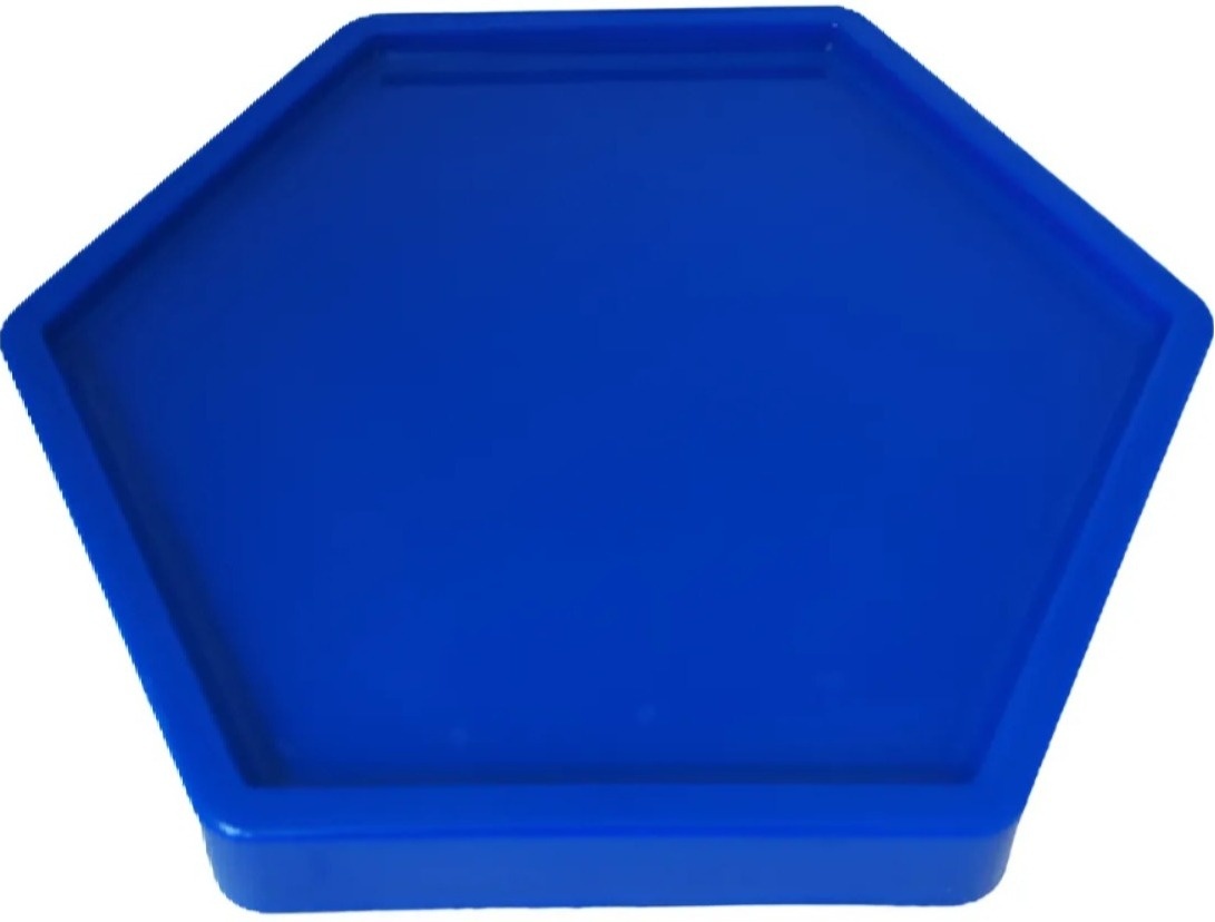 Bandeja Colmeia Azul Royal - Vanessalocações