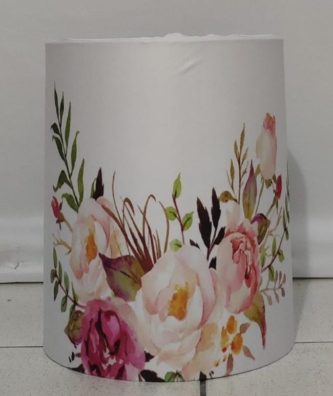 Capa  Cilindro P Rose Floral - Vanessalocações
