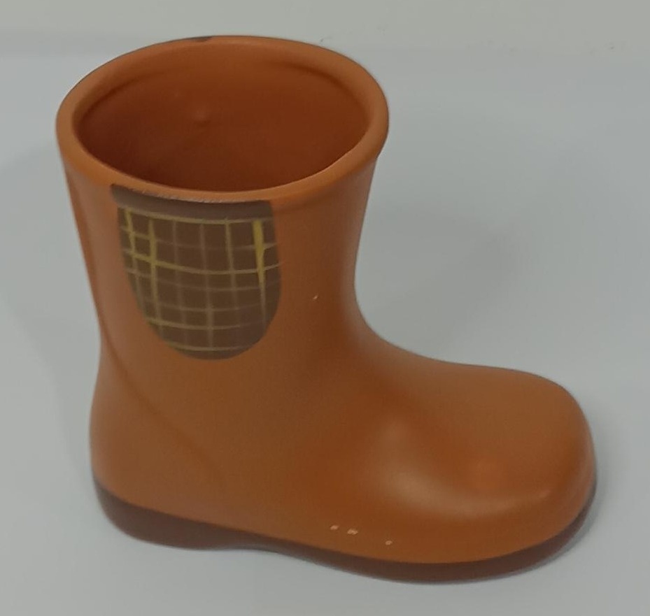 Bota Country/Cowboy  Cerâmica Marrom - Vanessalocações