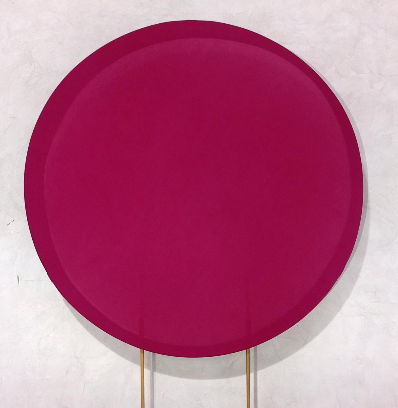 Capa P/ Painel Circular  Tecido Liso  -  Marsala - Vanessalocações