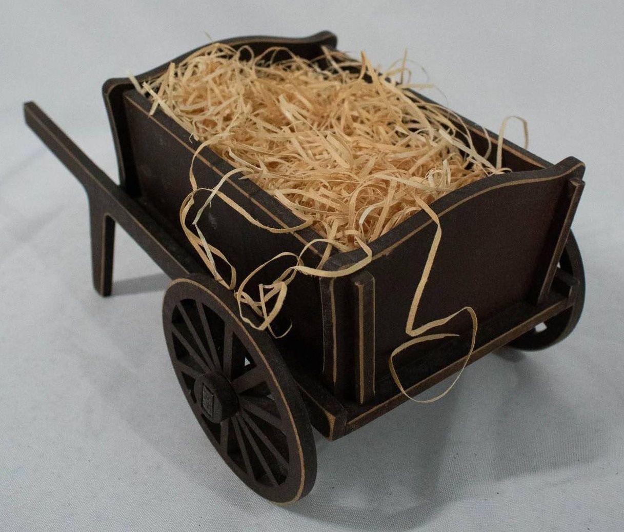 Carroça Mdf Marrom - Vanessalocações