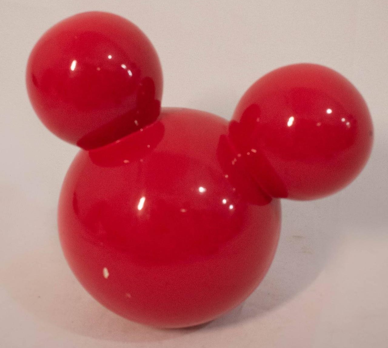 Cabeça Cerâmica  Mickey/Minnie Vermelho - Vanessalocações