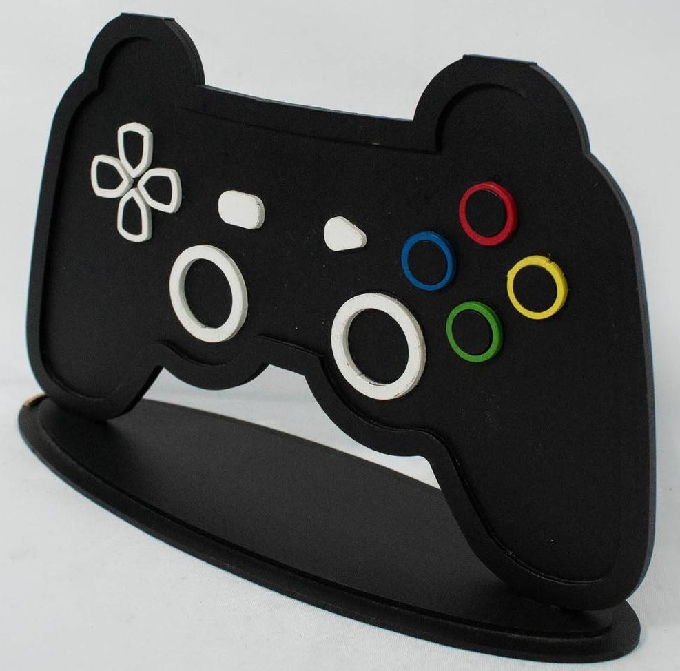 Display Mdf Controle Playstation Game/Jogo - Vanessalocações