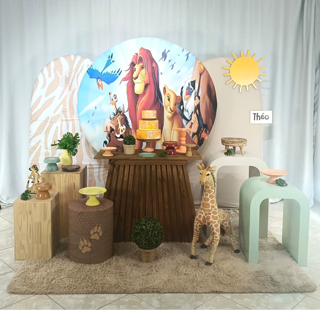 Composição Rei Leão Luxo - CamaleãoLocaçoes