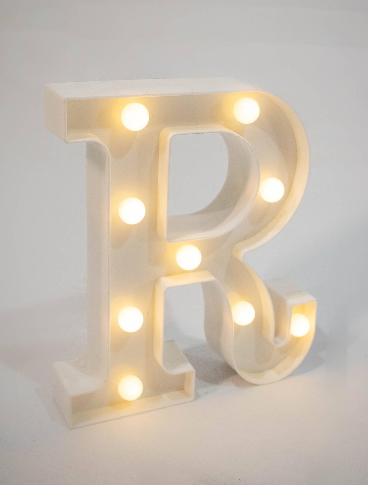 Luminoso Letra R - Vanessalocações
