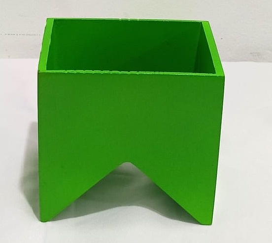 Vaso Mdf Bandeira Verde - Vanessalocações