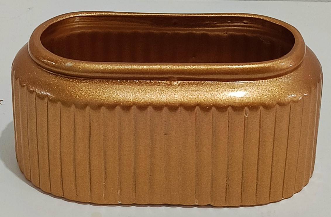 Floreira Dourado Cerâmica - Vanessalocações