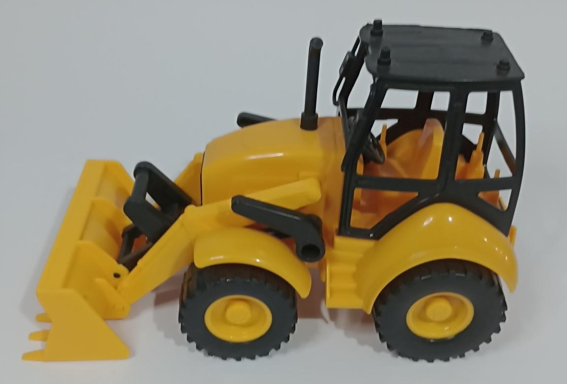 Maquina Retroescavadeira Amarelo/Preto - Vanessalocações