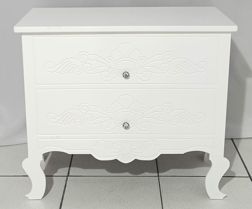 Mesa | Movel | Comoda Branco - 90X80 - Vanessalocações
