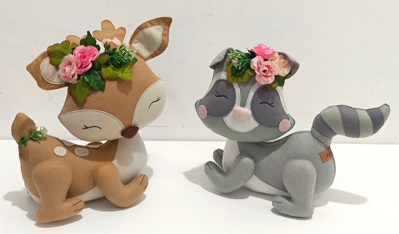 Personagem  Bosque Encantado - Feltro - Vanessalocações