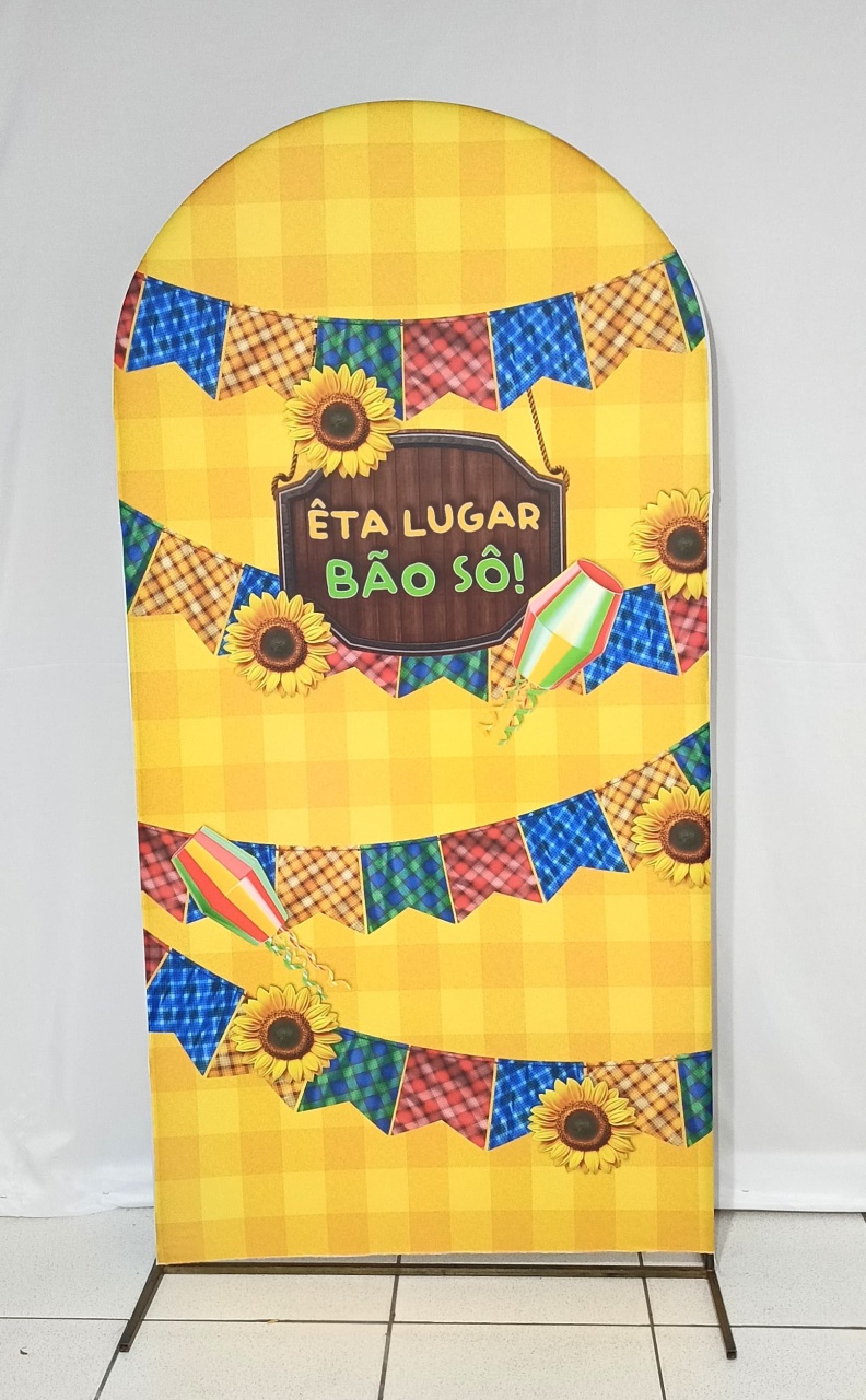 Capa Veste Fácil P/ Painel Romano Êta Lugar Bão Sô - Vanessalocações