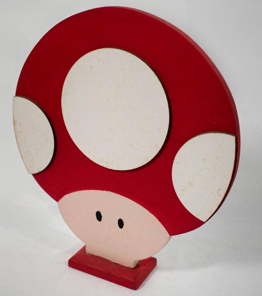 Display Mdf Cogumelo Mario Bross Vermelho - Vanessalocações