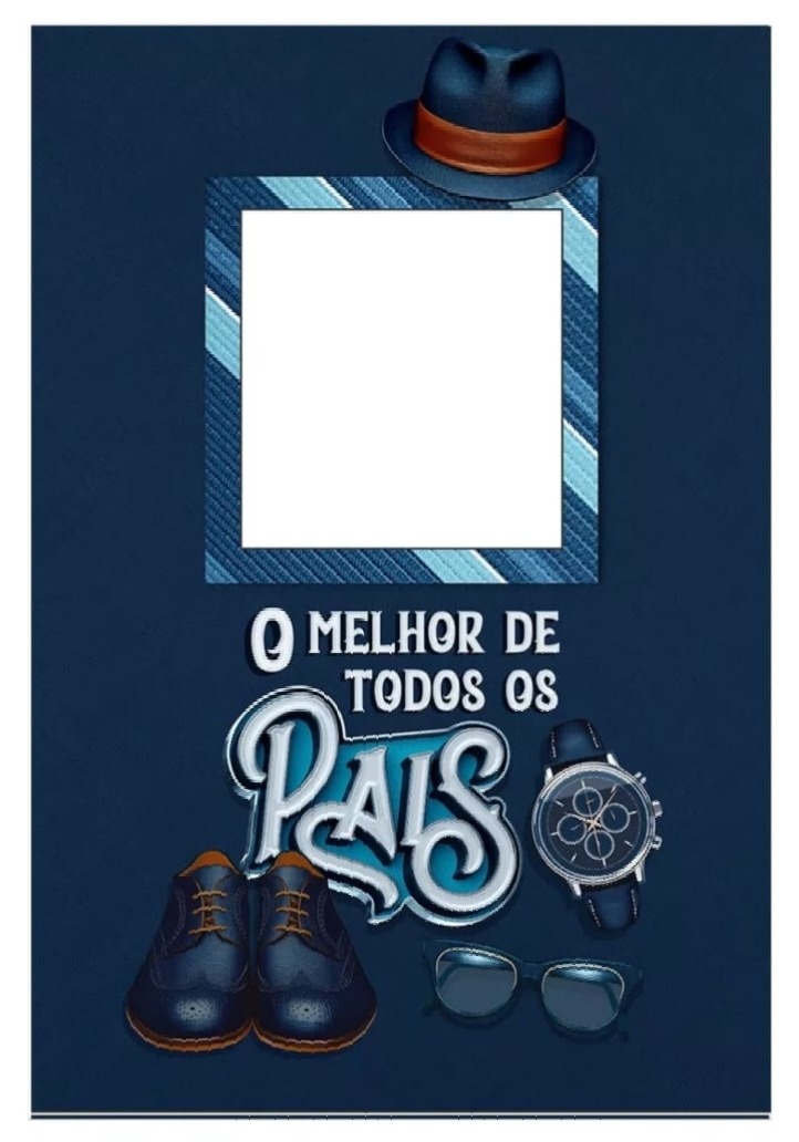 Capa P/ Painel Interativo - Dia dos Pais  - O Melhor de Todos Os Pais -  3Mt - Vanessalocações