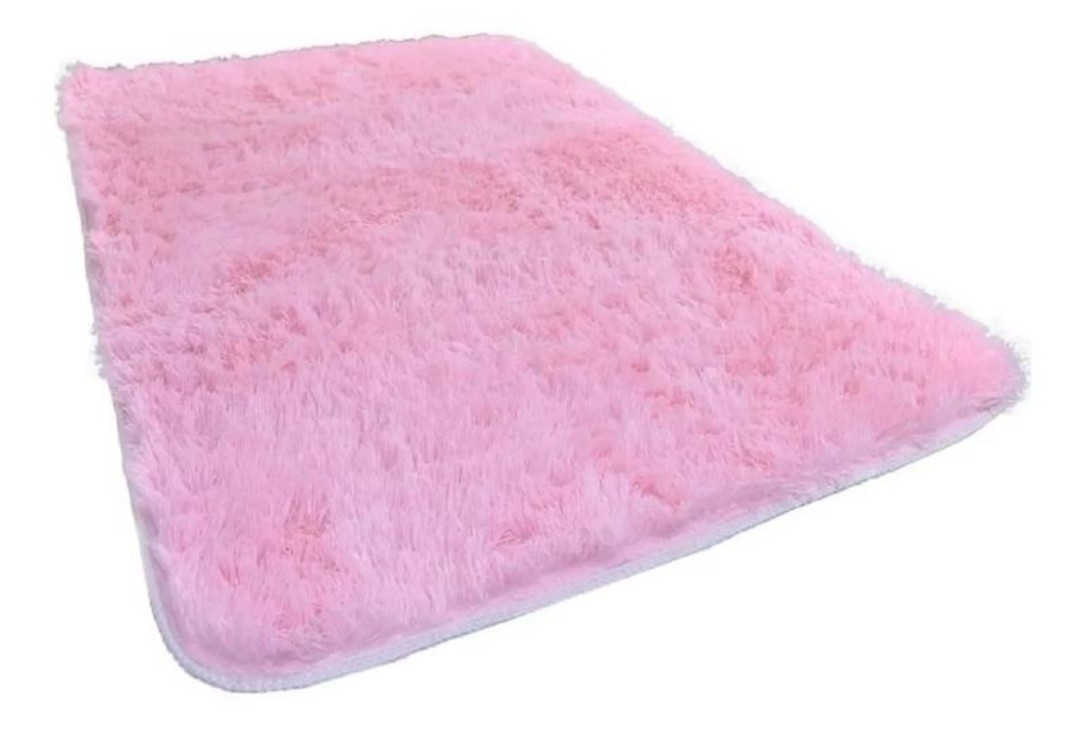 Tapete Rosa Baby - 2X2,5Mt - Vanessalocações