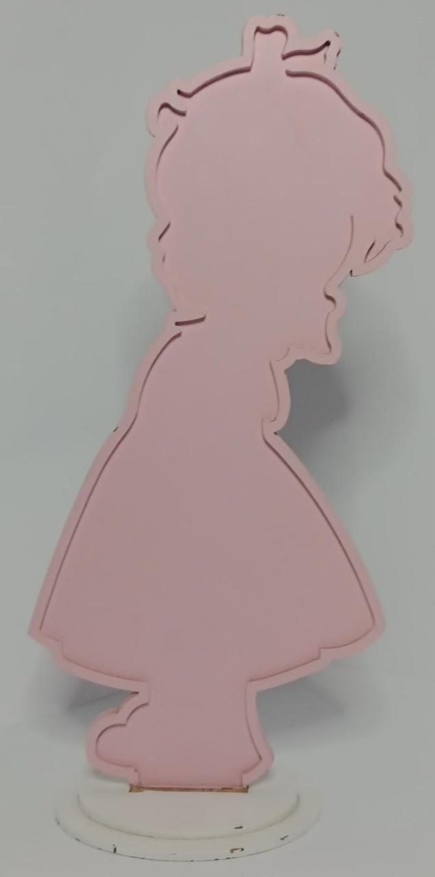 Display Mdf Menina Rosa - Vanessalocações
