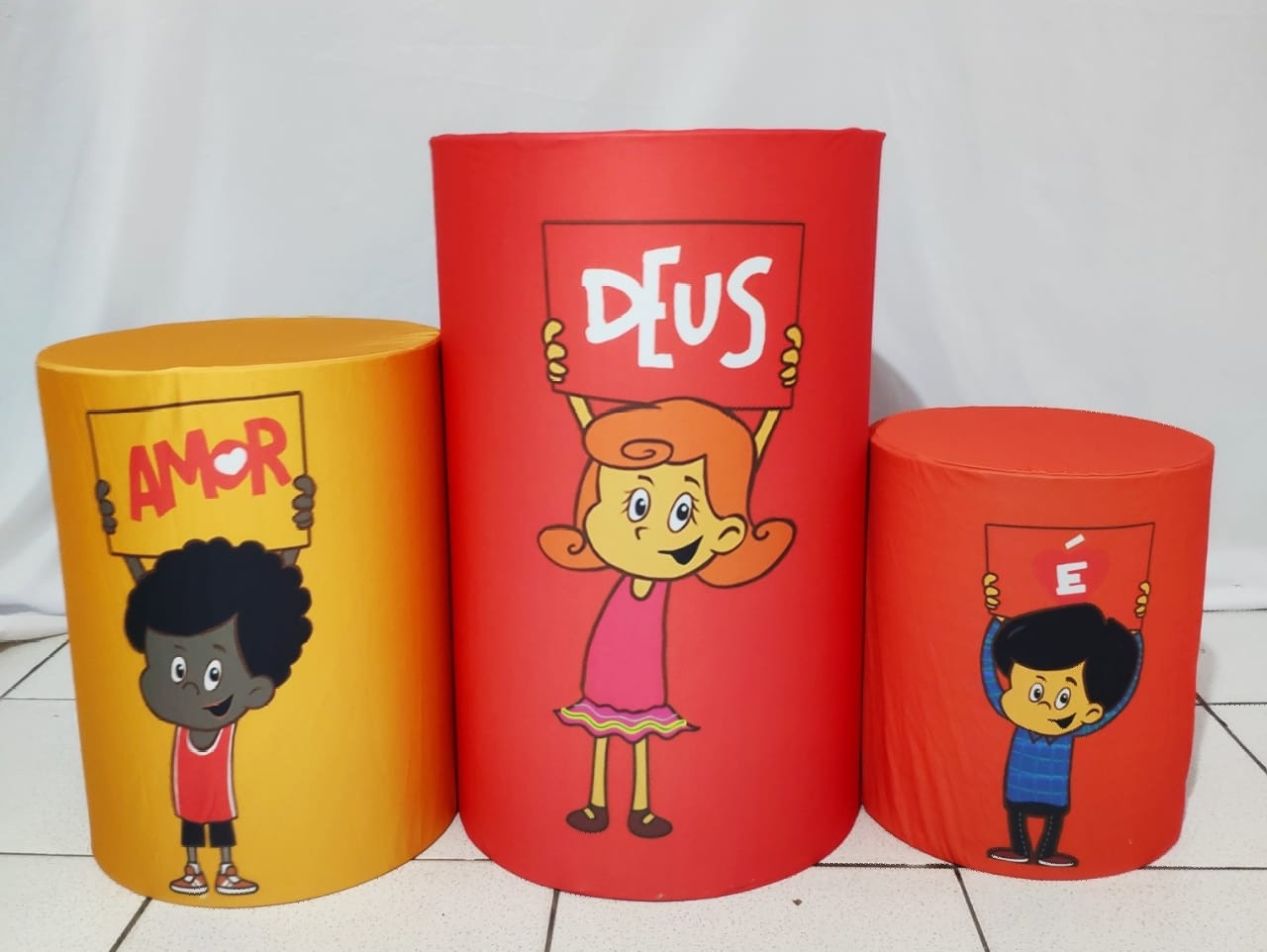 Trio de Capas Para Cilindro 3 Palavrinhas  - Vanessalocações