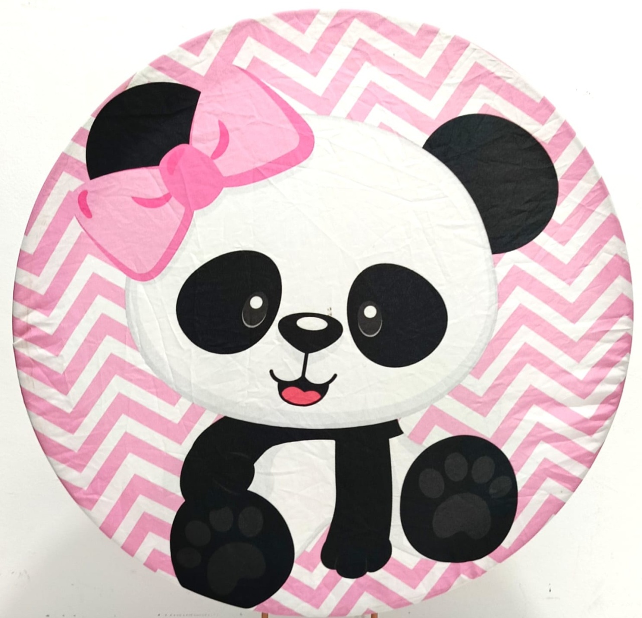 Capa  P/ Painel Circular Panda - 50Cm - Vanessalocações