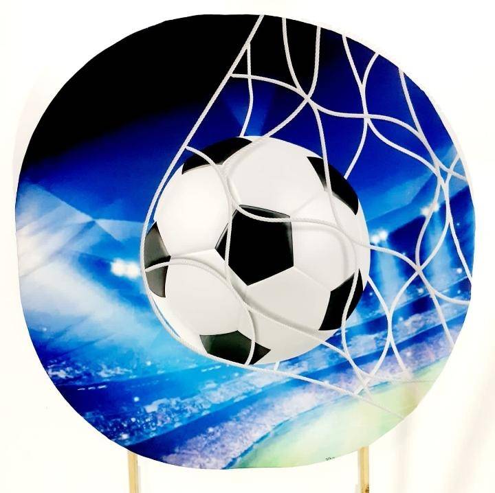 Capa P/ Painel Circular  - Futebol - Vanessalocações