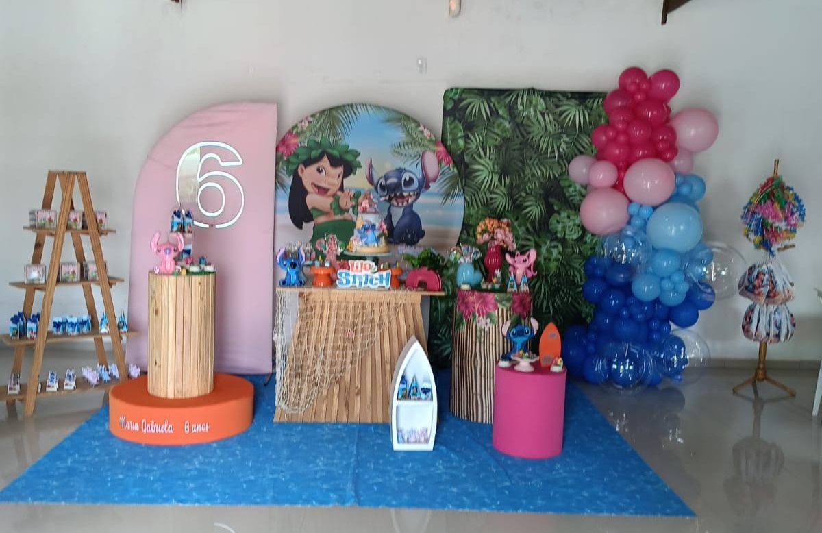 Composição Stitch Luxo - CamaleãoLocaçoes
