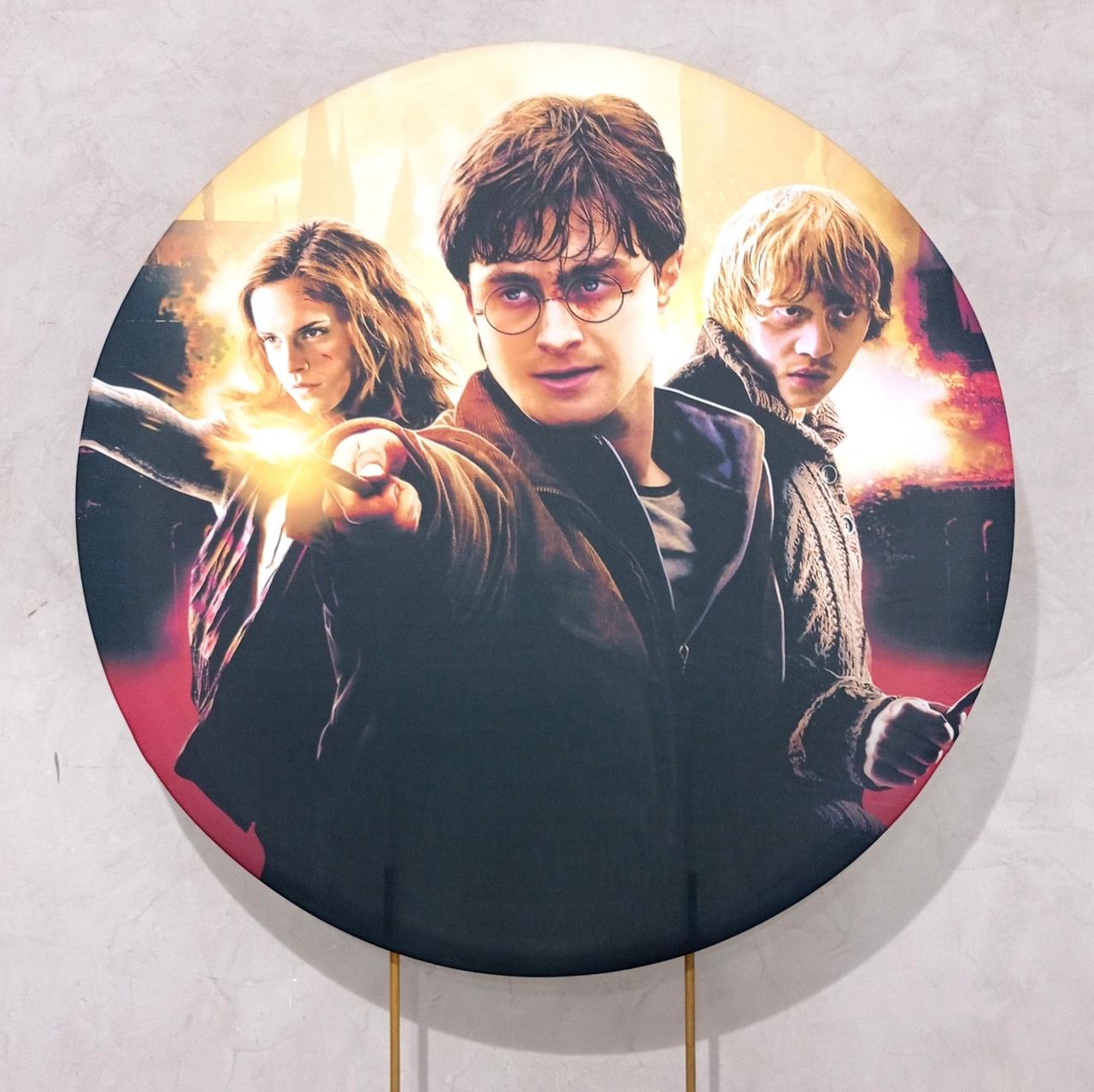 Capa P/ Painel Circular  - Harry Potter - Vanessalocações