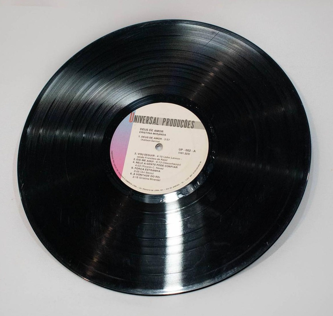 Disco Vinil  G - Vanessalocações