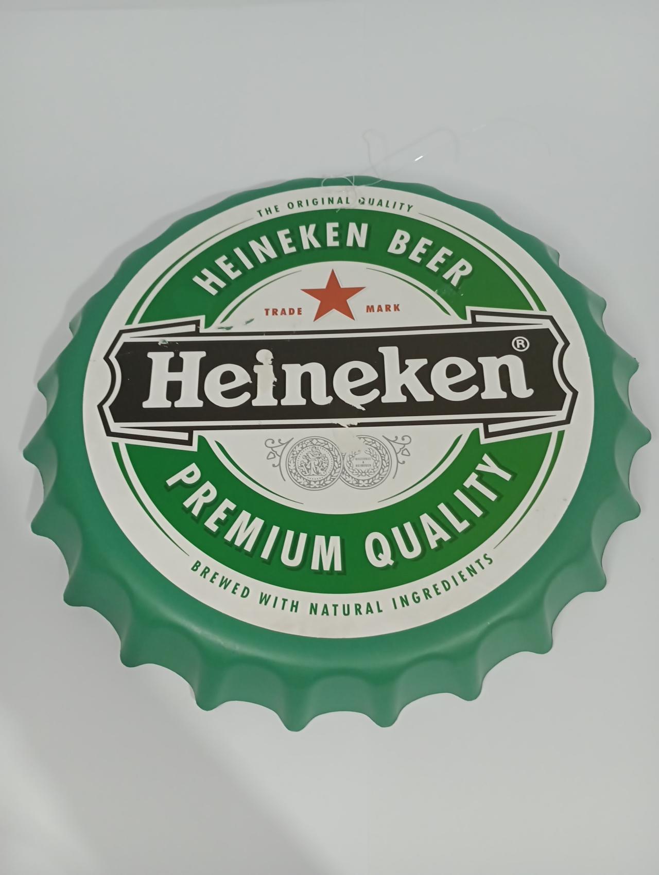 Tampa Decorativa Heineken - Vanessalocações