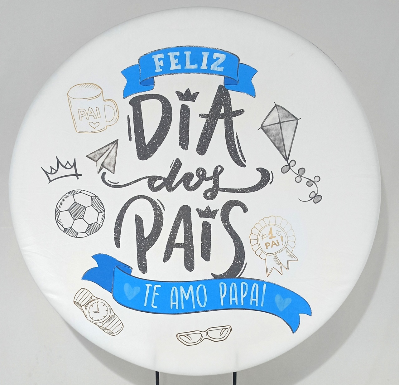 Capa P/ Painel Circular - Dia dos Pais - Pipa - Vanessalocações