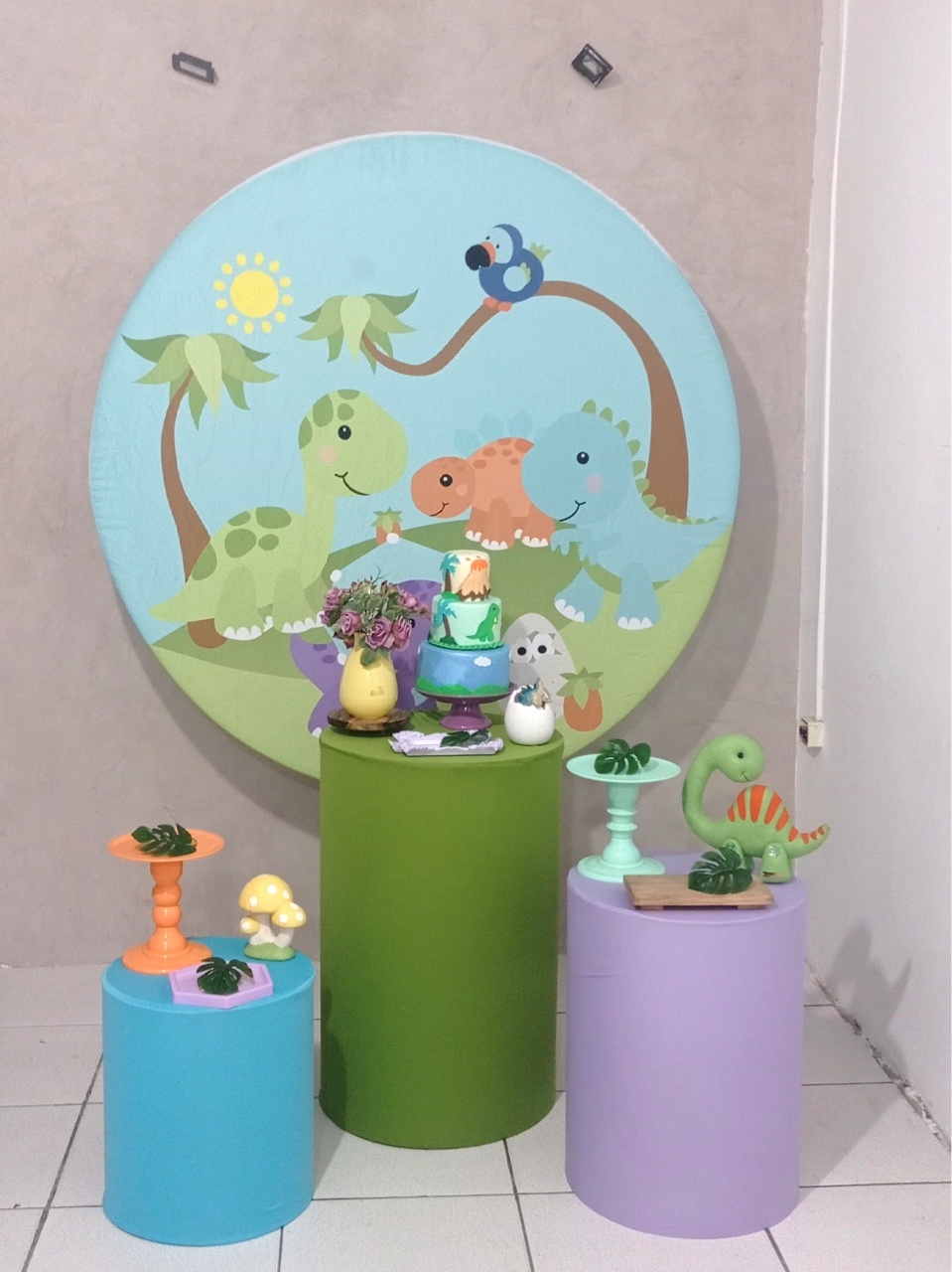 Coleção Pocket  - Dino Baby Verde 1 - CamaleãoLocaçoes
