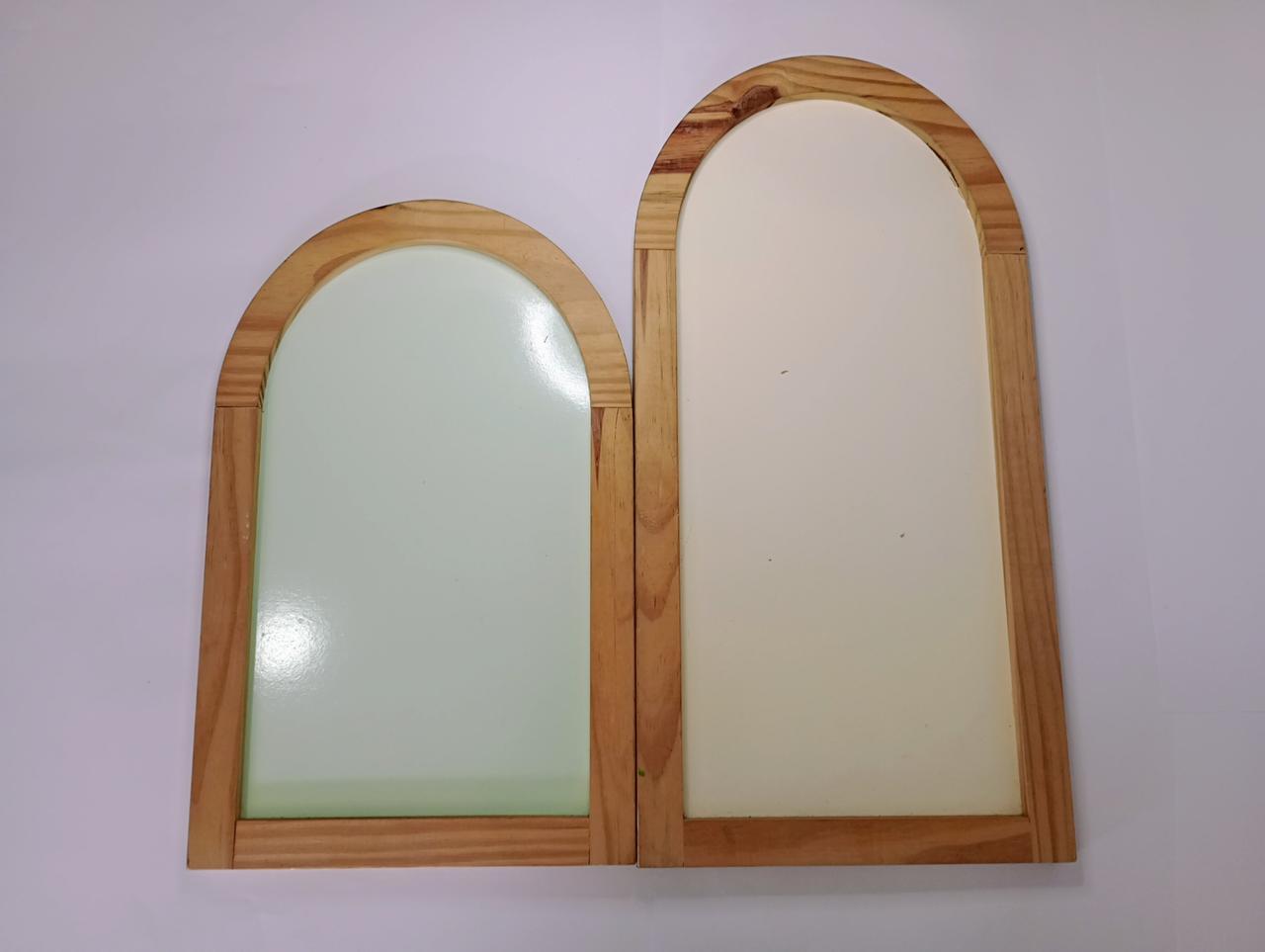 Mini Painel Desconstruído Verde/Creme - Vanessalocações