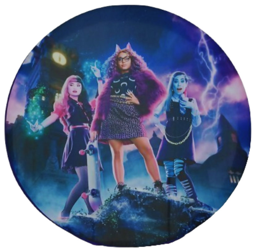 Capa P/ Painel Circular  -  Monster Hight - Vanessalocações