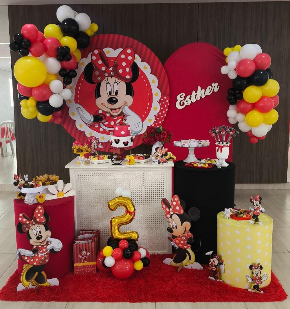 Composição Minnie Vermelho - CamaleãoLocaçoes
