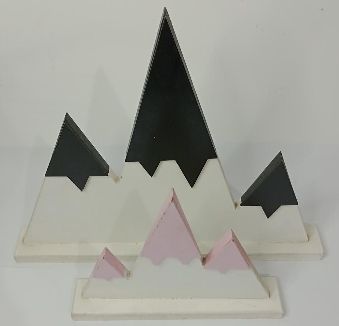 Kit Montanha Rosa/Preto - Vanessalocações