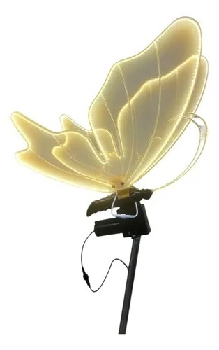 Borboleta Luminosa Com Movimento 30Cm Bivolt - Vanessalocações