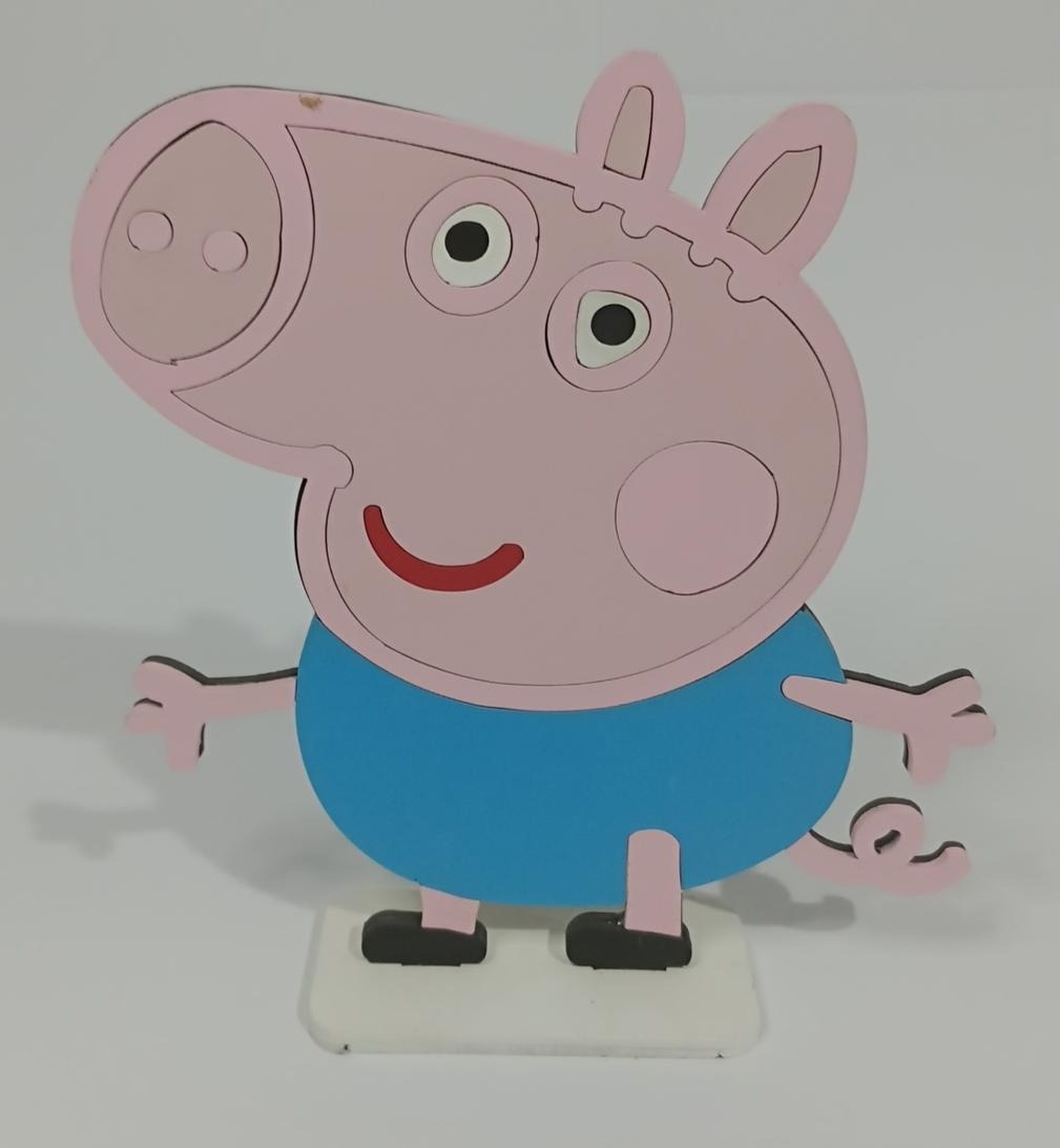 George Pig Mdf - Vanessalocações