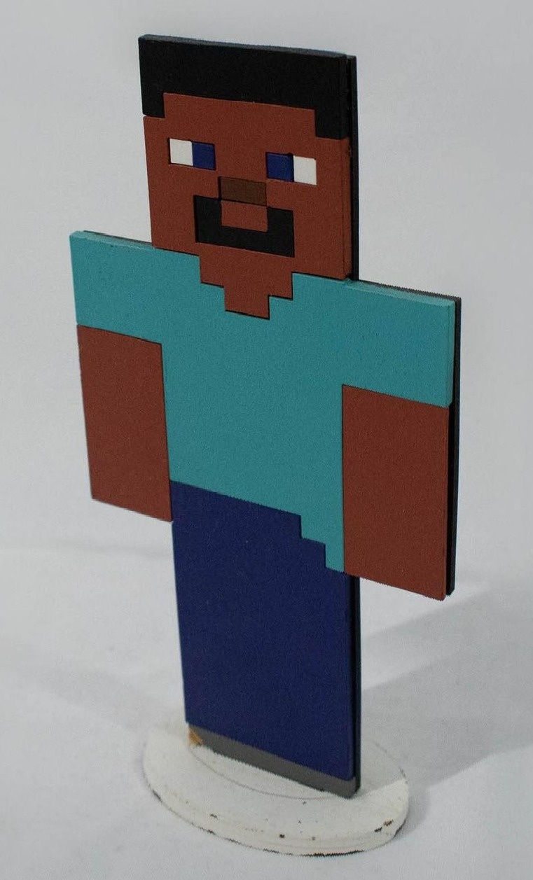 Display Mdf Steve Minecraft - Vanessalocações