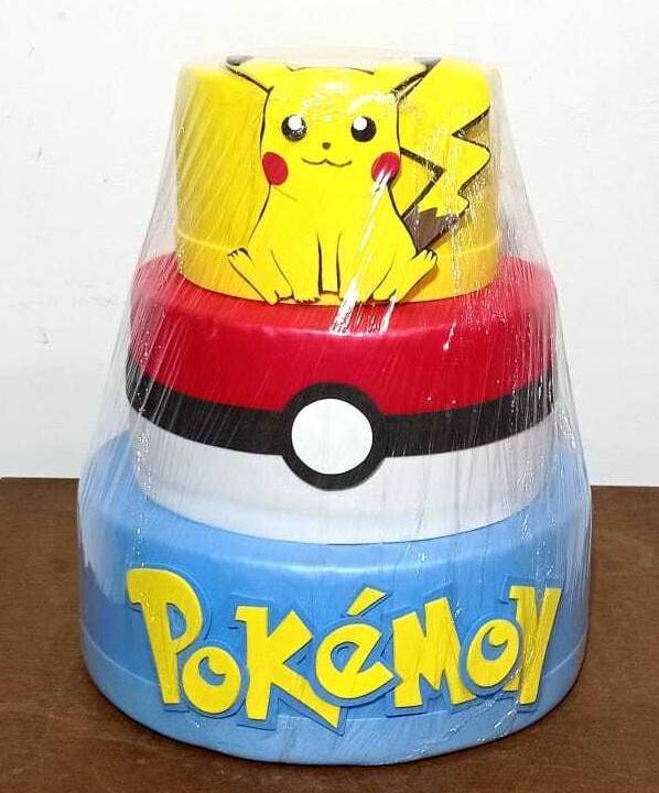 Bolo Fake Pokemon - 3 Andares - Vanessalocações