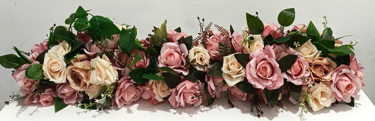 Arranjo  Flor Artificial - Diversas Cores - 1Metro - Vanessalocações