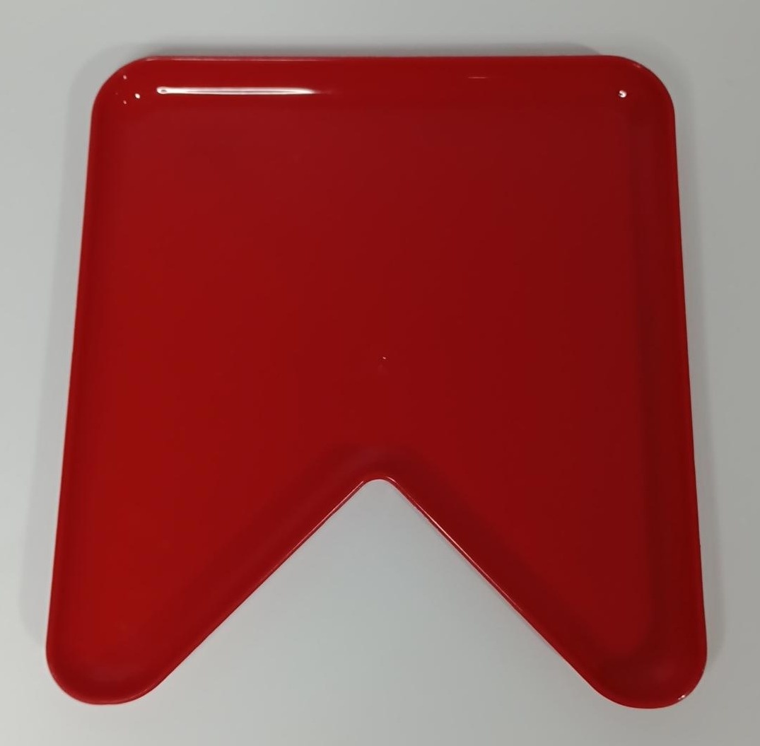 Bandeja Bandeira Junina - Vermelho - Vanessalocações