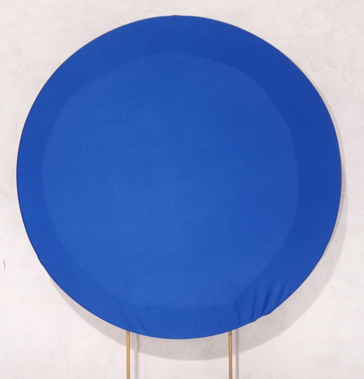 Capa P/ Painel Circular  Tecido Liso  - Azul Royal - Vanessalocações